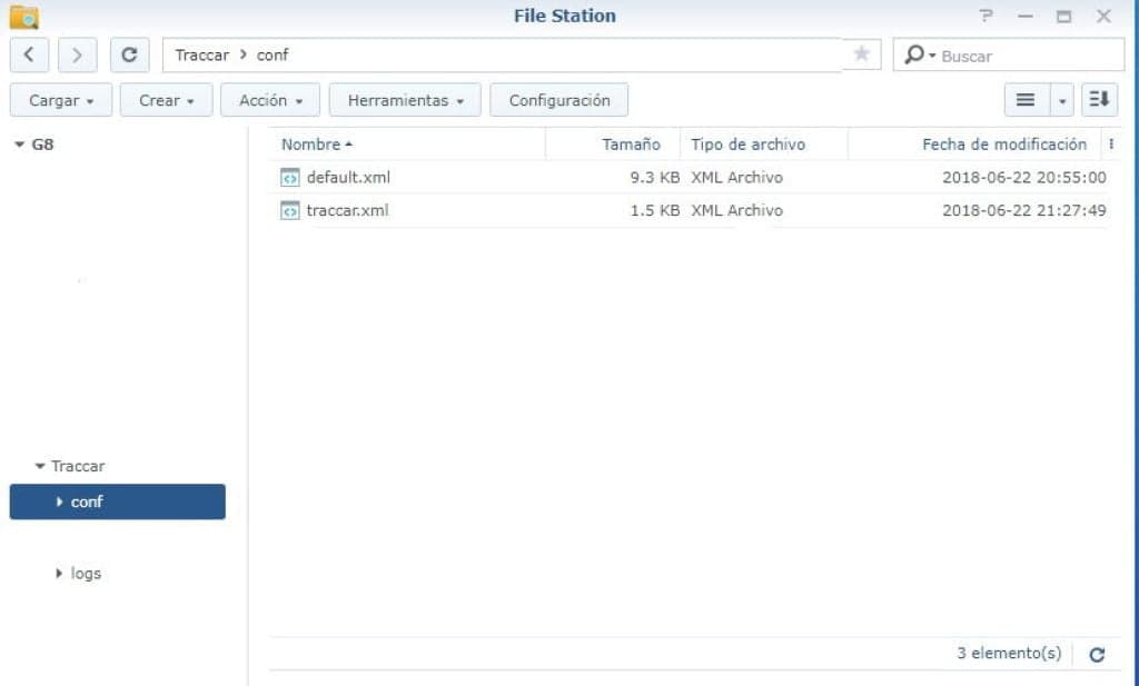 Editar archivo traccar.xml