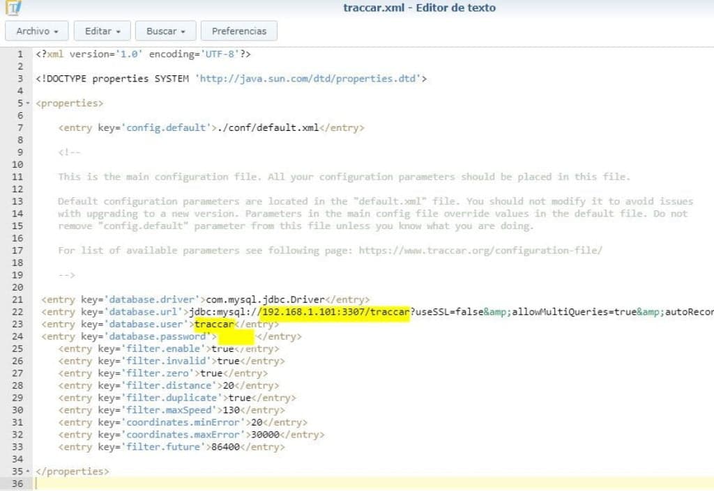 Guardar cambios en XML