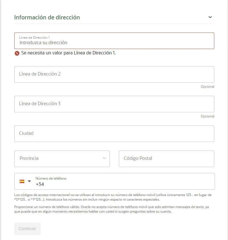 Dirección postal