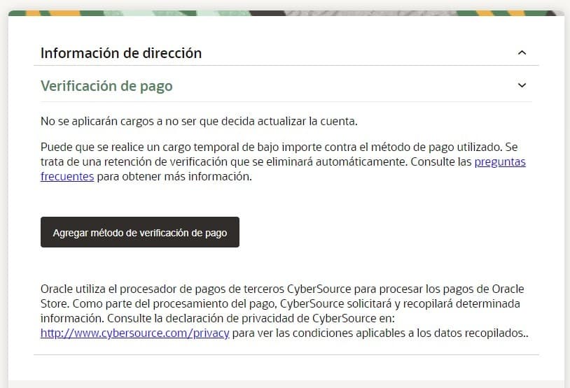 Verificación de pago