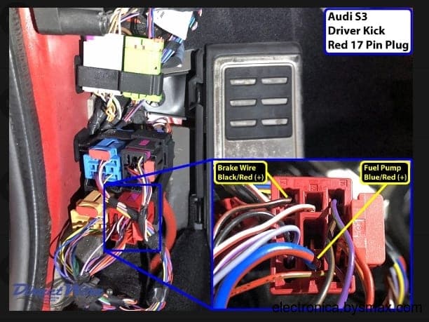 Paso 1: Corte a Bomba / Cable azul con rojo 