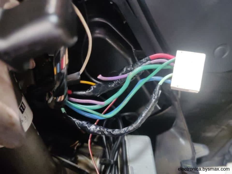 Paso 1: CORTE A IGNICION, CABLE LILA EN EL SWICHE