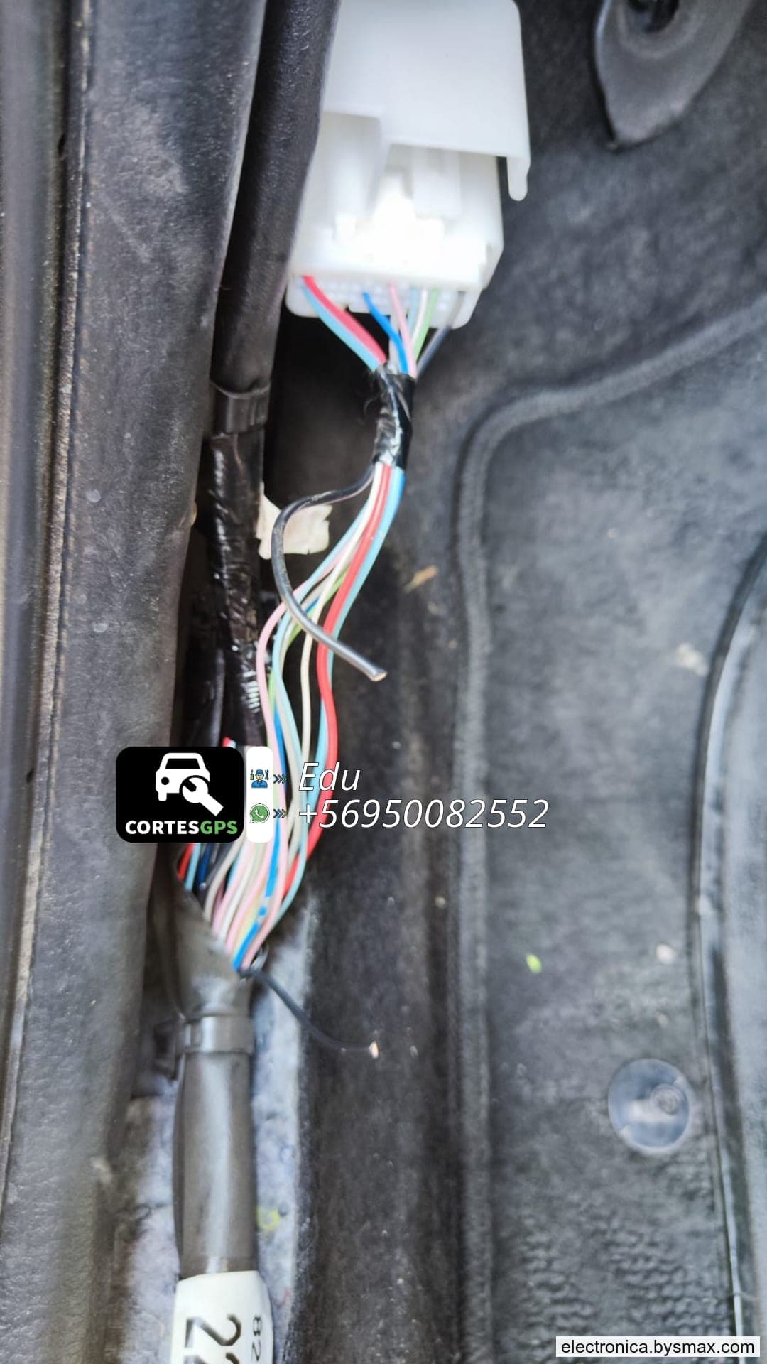 Paso 1: CORTE A LA BOMBA, CABLE COLOR NEGRO UBICADO EN EL 