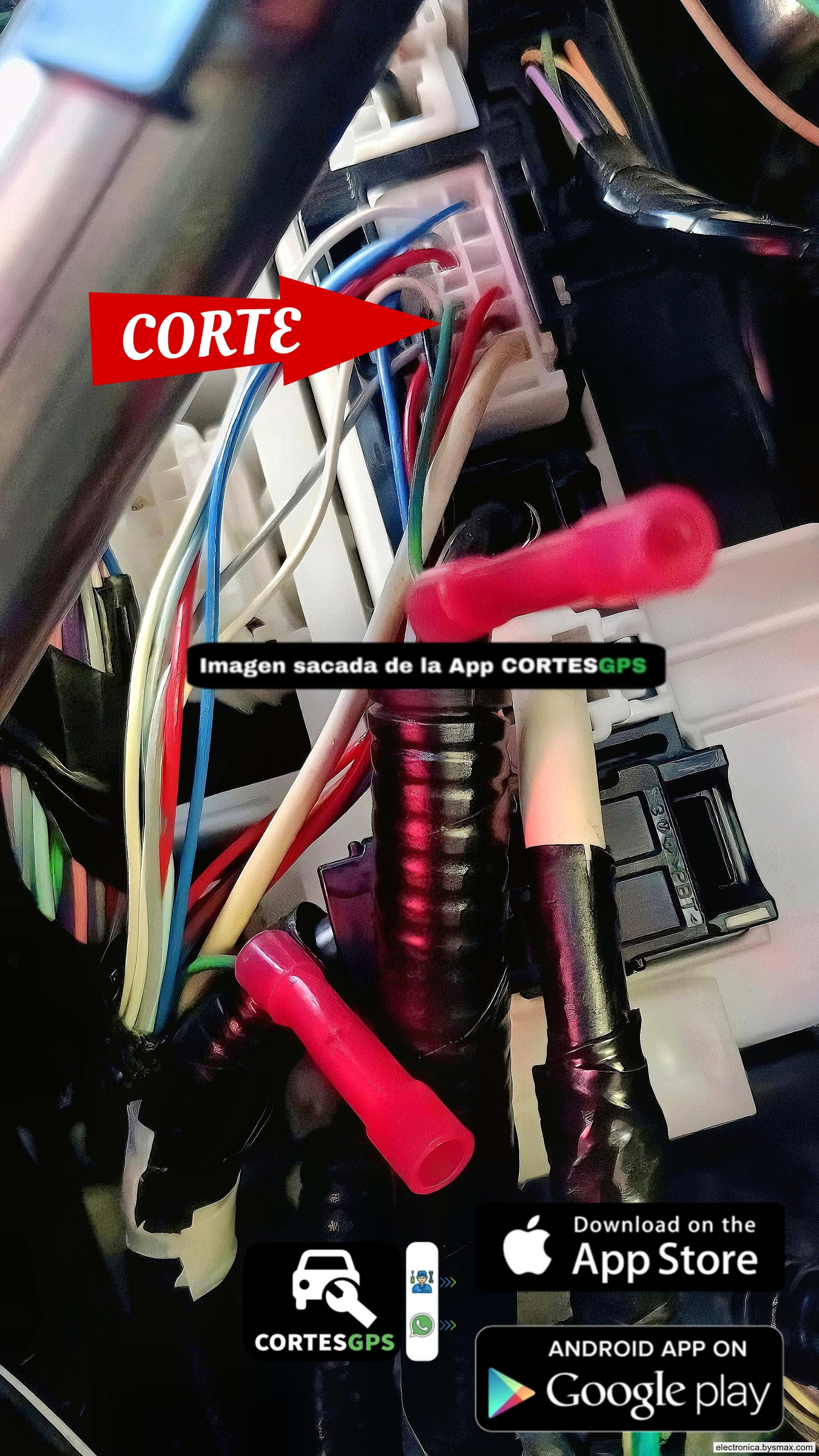 Paso 1: CORTE A LA BCM, CABLE COLOR VERDE EN UN CONECTOR B