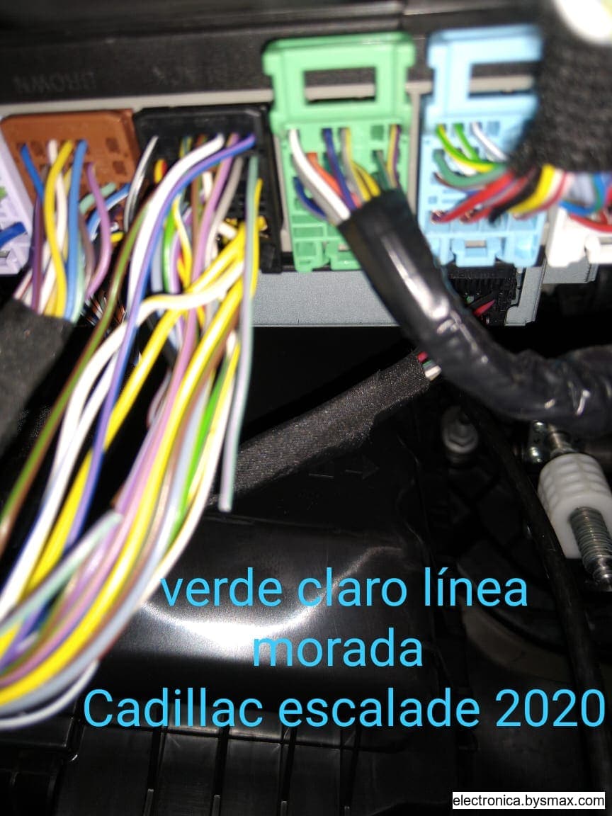 Paso 1: ipo de Corte: Ignicion
Color del Cable: Verde/Mor