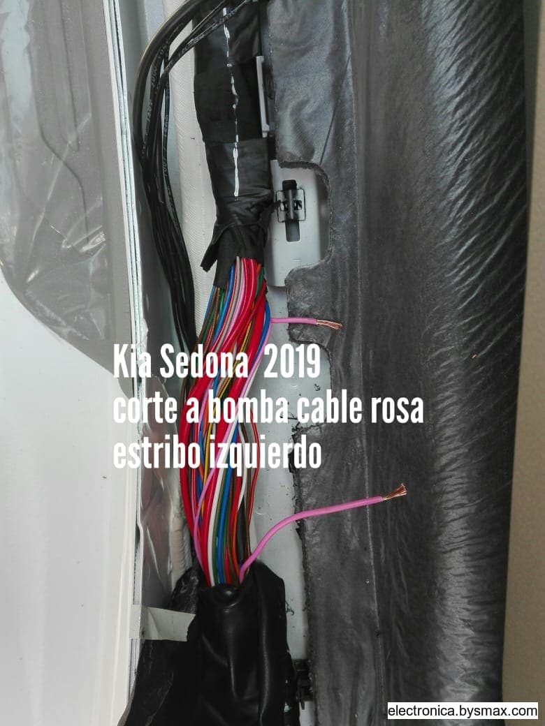 Paso 1: Corte
Tipo de Corte: Bomba
Color del Cable: ROSA