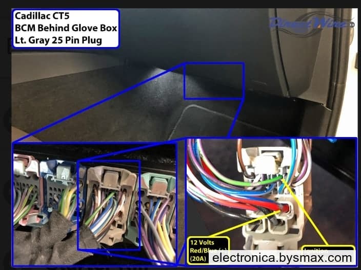 Paso 1: Corte a Ignición cable color Verde con Violeta