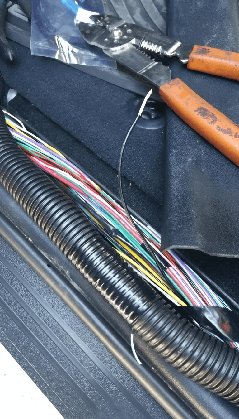 Paso 1: CORTE A LA BOMBA, CABLE COLOR NEGRO UBICADO EN EL